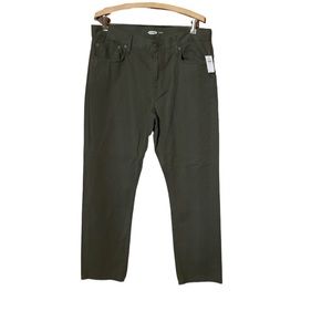 NWT Old‎ Navy Khaki Green Straight Pants